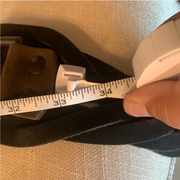 Lastchance! All Saints 100% black leather braided belt EUC - Picture 8 of 10